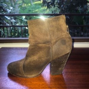 Rag and Bone Brown Suede Newbury Boot